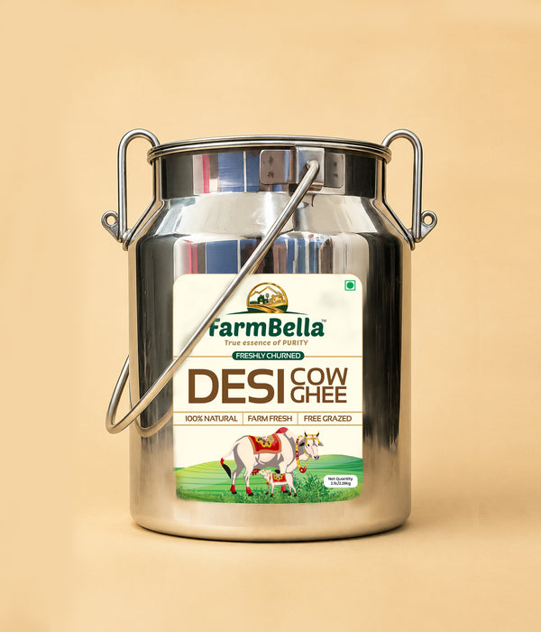 Desi Cow Ghee Dolchi - 2.5Lt.