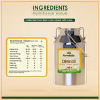 Desi Cow Ghee Dolchi - 2.5Lt.