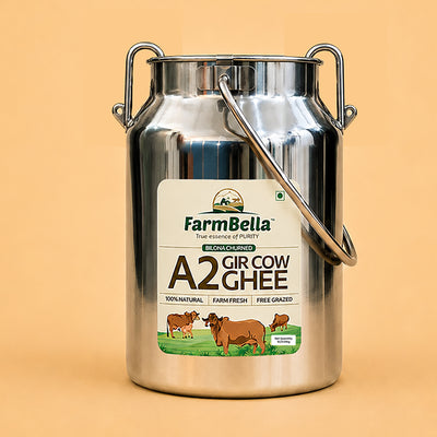A2 Gir Cow Ghee Dolchi- Made From Curd 5Lt.