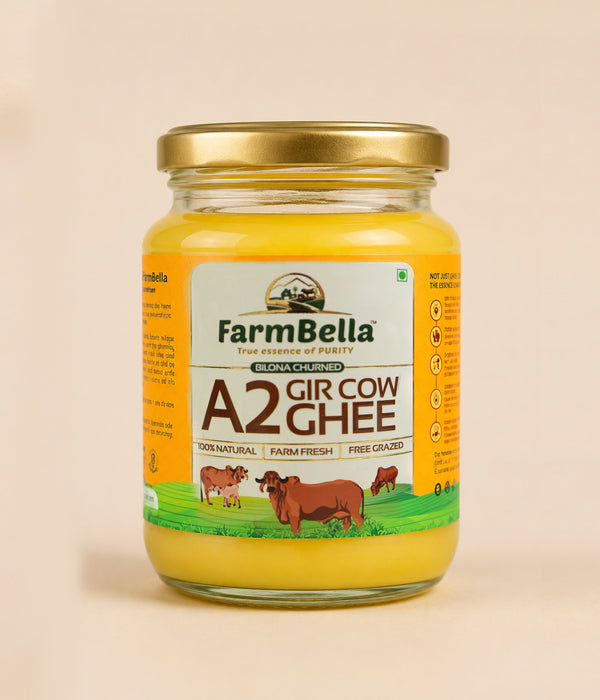 A2 Gir Cow Ghee- Made From Curd (500ml)
