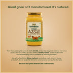 A2 Gir Cow Ghee - Made From Curd (1000ml)