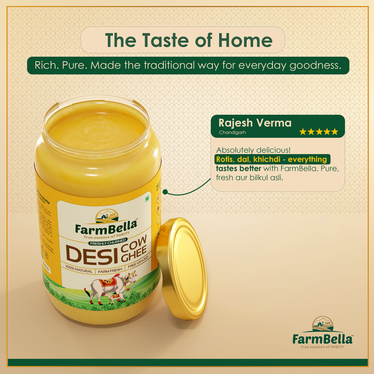 Desi Cow Ghee-1000ml
