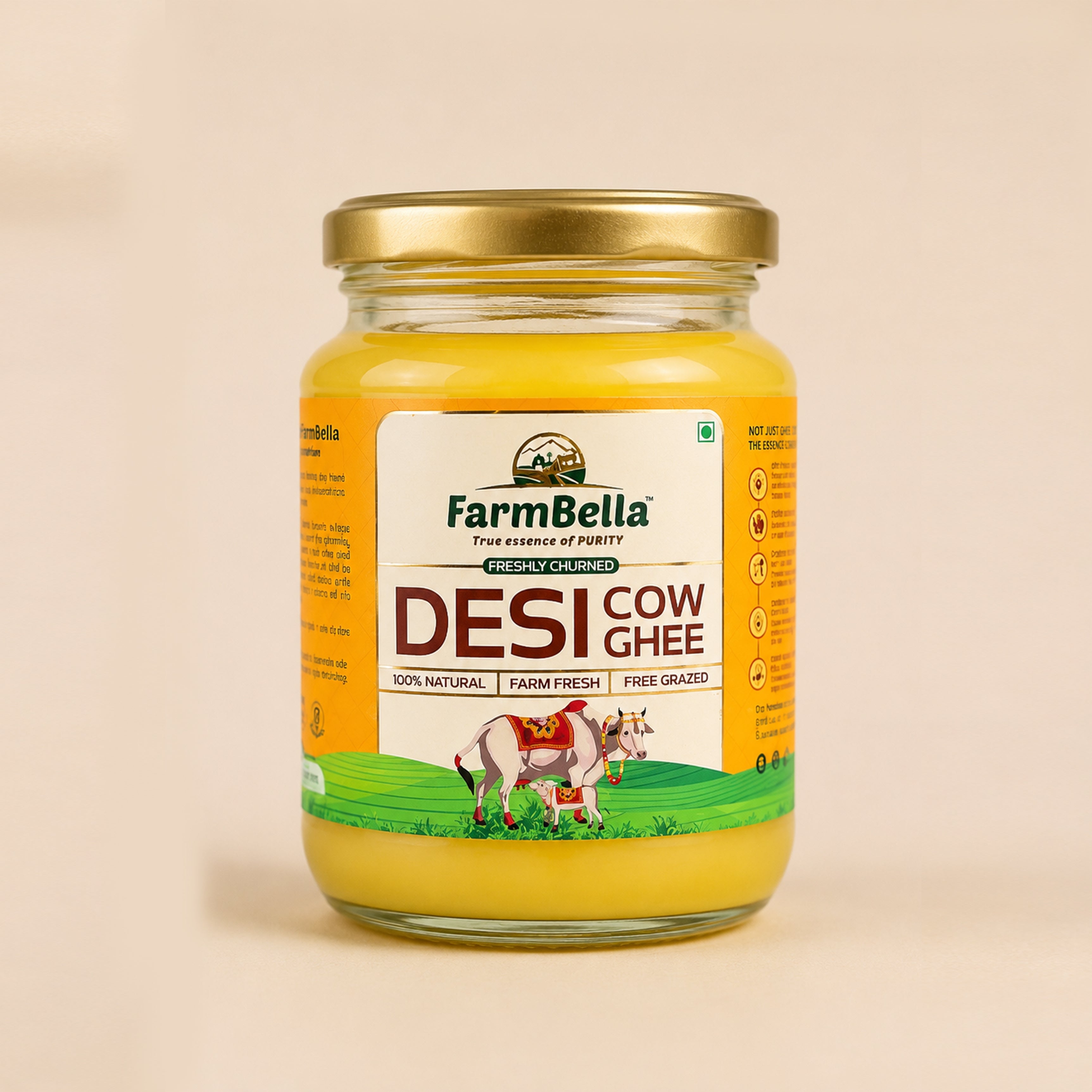 Desi Cow Ghee-500ml
