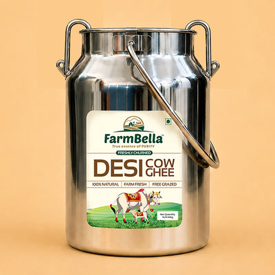 Desi Cow Ghee Dolchi - 5Lt.