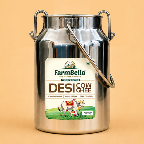 Desi Cow Ghee Dolchi - 5Lt.