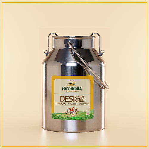 Desi Cow Ghee Dolchi - 5Lt.